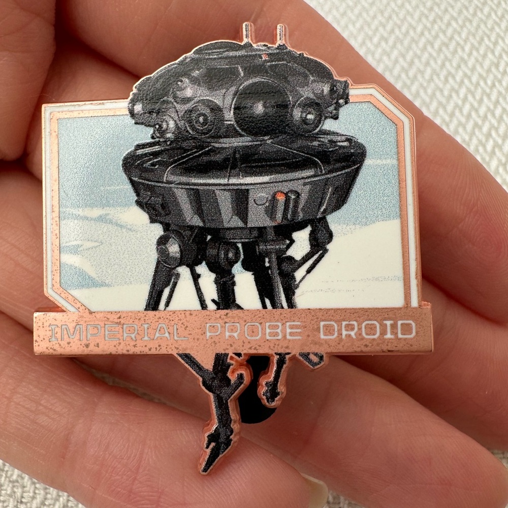 Limited release Star Wars Imperial Probe Droid Disney trading pin